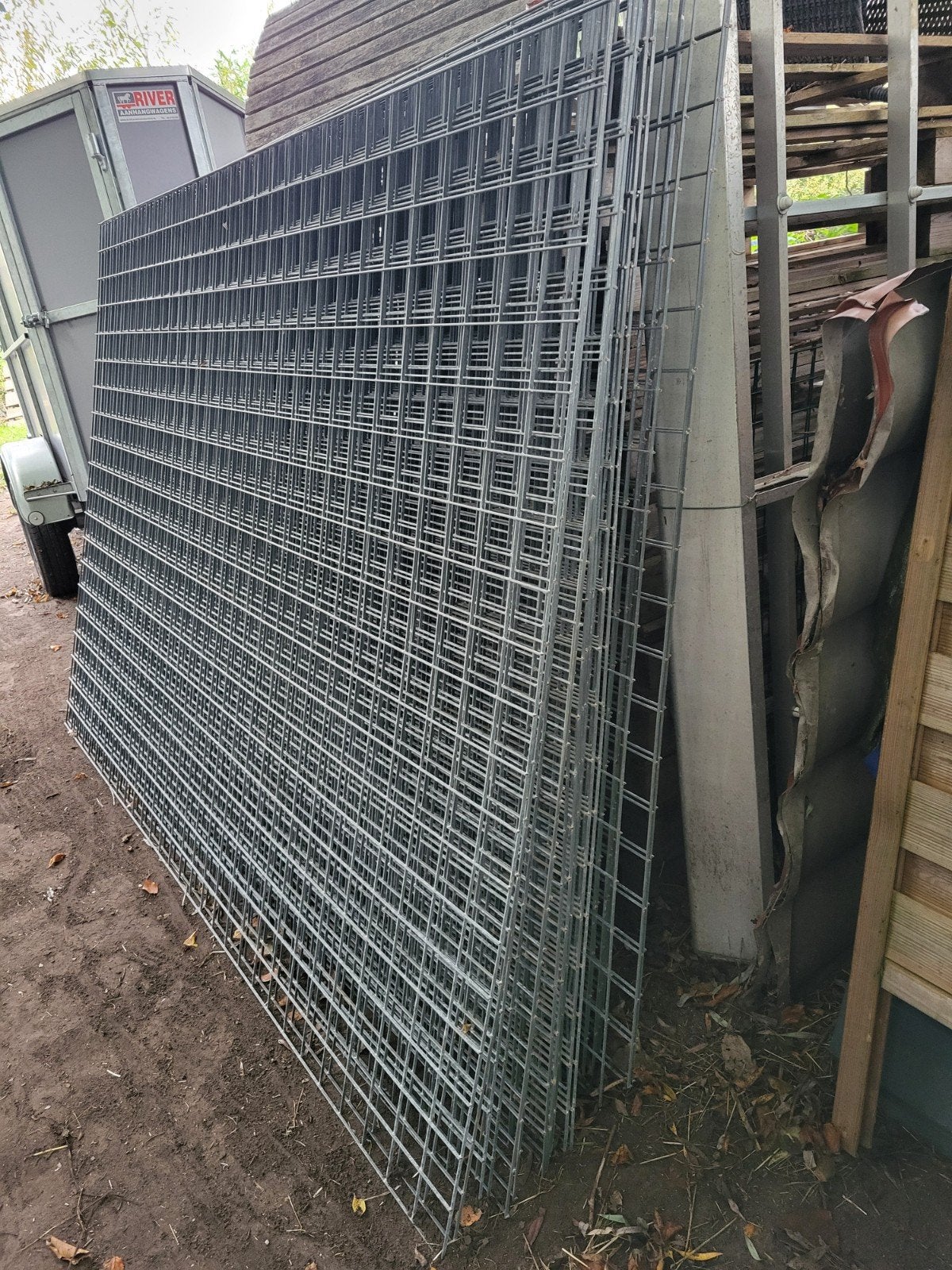 Gaaspaneelen, Tuin en Terras, Tuinhekken en Hekwerk, Ophalen, Nieuw, IJzer, Gaashekwerk