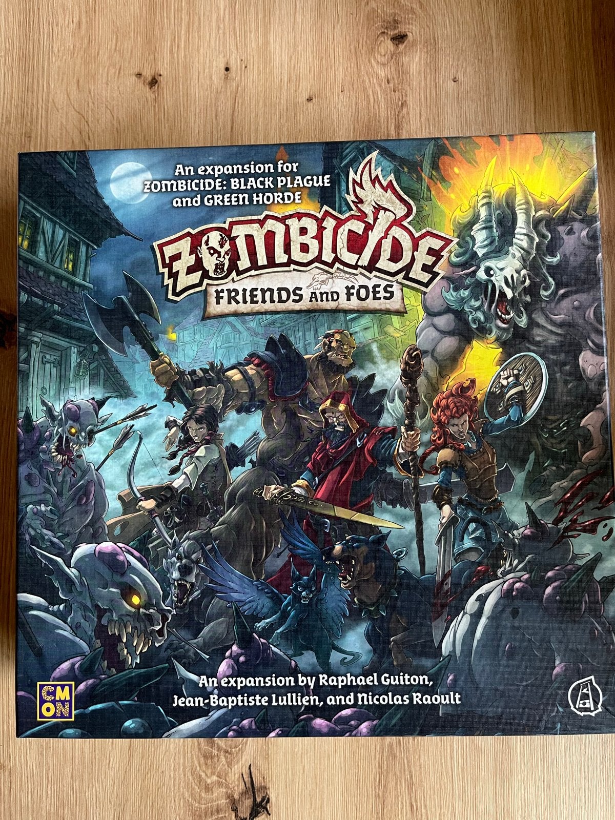 Zombicide Friends and Foes uitbreiding (Engels), Een of twee spelers, Ophalen of Verzenden, Zo goed als nieuw