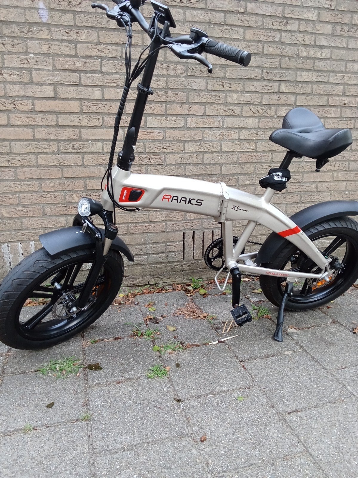 Elektrische fiets opvouwbare fiets raaks lees tekst  fatbike, Fietsen en Brommers, Elektrische fietsen, Ophalen, Zo goed als nieuw