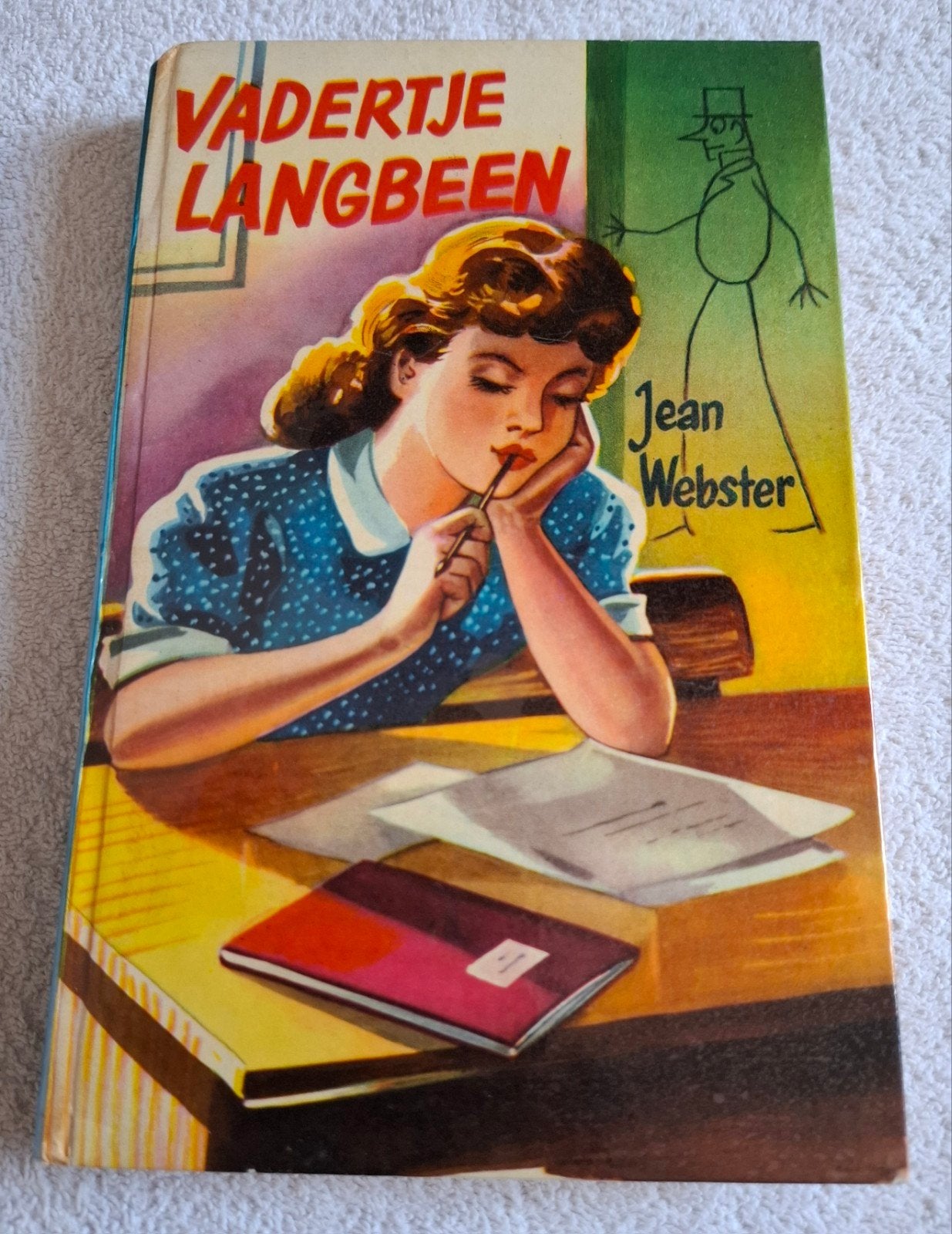 Vadertje Langbeen - Jean Webster (Vintage Boek), Ophalen of Verzenden, Gelezen, Jean Webster, Nederland