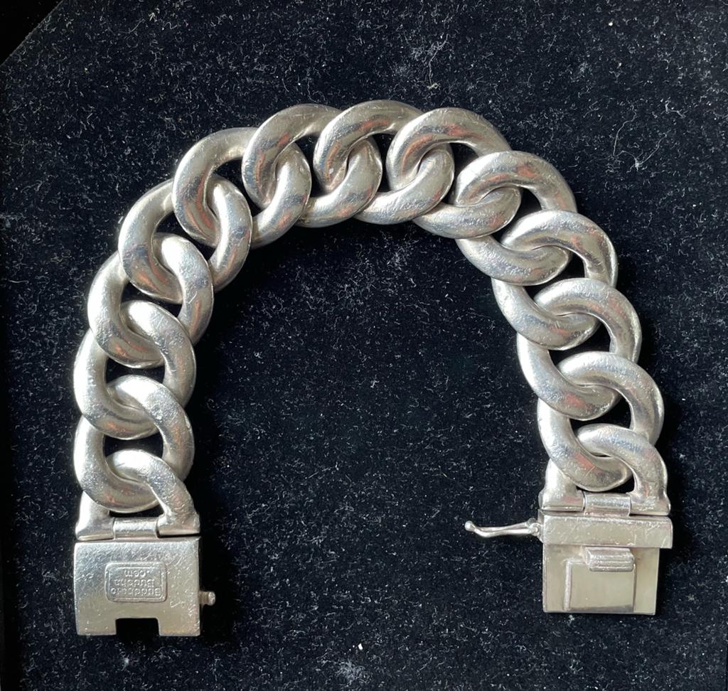 Buddha to Buddha armband Chris, Sieraden, Tassen en Uiterlijk, Armbanden, Ophalen of Verzenden, Zo goed als nieuw, Zilver, Zilver