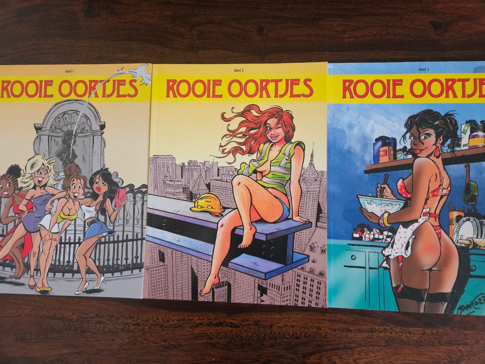 Rooie Oortjes - deel 1, 2 en 3, nieuwe reeks, Boeken, Meerdere stripboeken, Ophalen of Verzenden, Nieuw