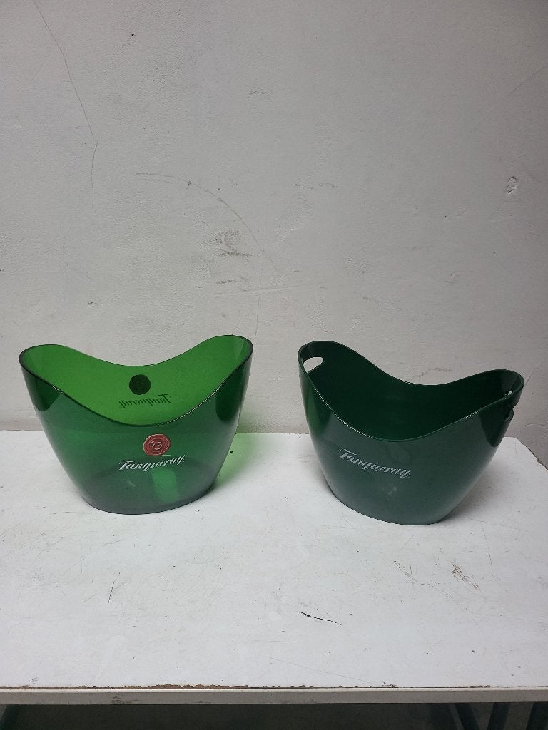 Tanqueray ijsemmers (2 Stuks), Verzamelen, Ophalen of Verzenden, Gebruikt, Gebruiksvoorwerp