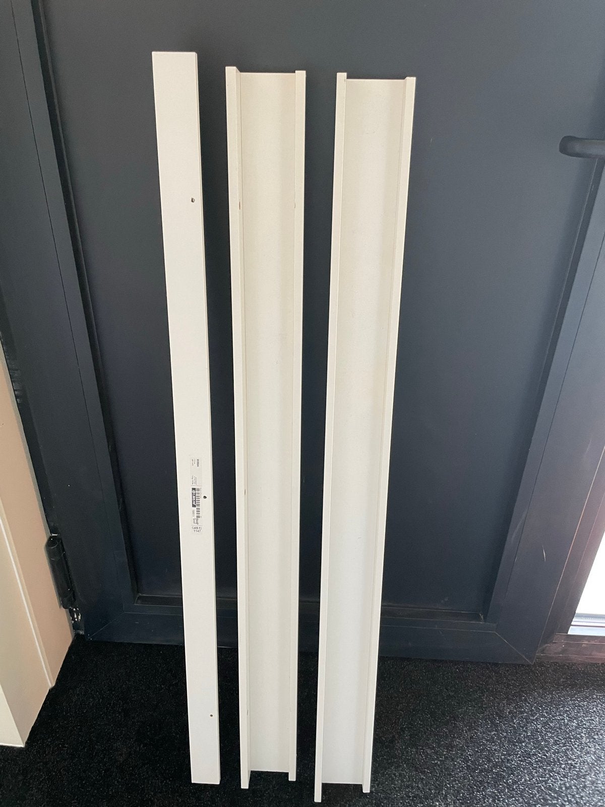 IKEA Ribba fotolijstplank 115 cm wit, Gebruikt, Overige typen, Ophalen of Verzenden, Wit