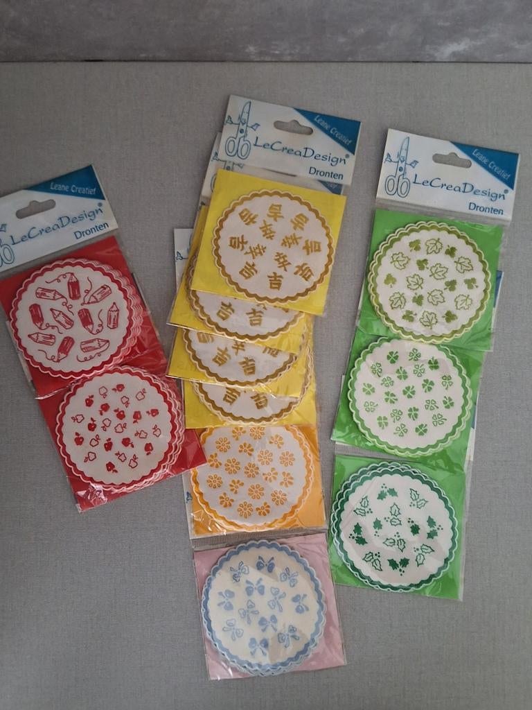 Diverse scrapbooking versieringen LeCreaDesign, Ophalen of Verzenden, Nieuw, Versiering of Embellishment, Overige merken