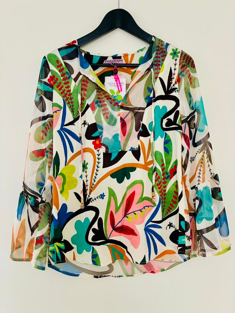 Blouse ( Tessa Koops - nieuw ), Ophalen of Verzenden, Nieuw, Maat 34 (XS) of kleiner, Overige kleuren