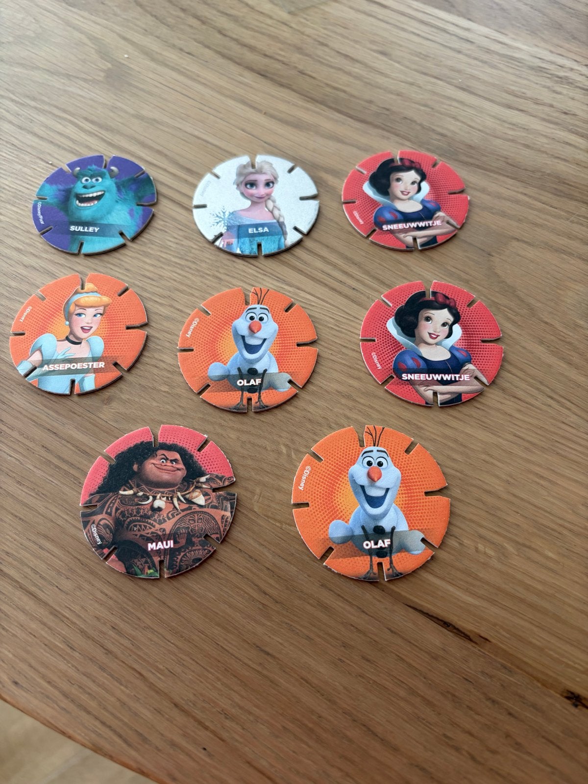 Diskeyz AH Sulley, Elsa, Sneeuwwitje, Olaf, Assepoester Maui, Ophalen, Nieuw
