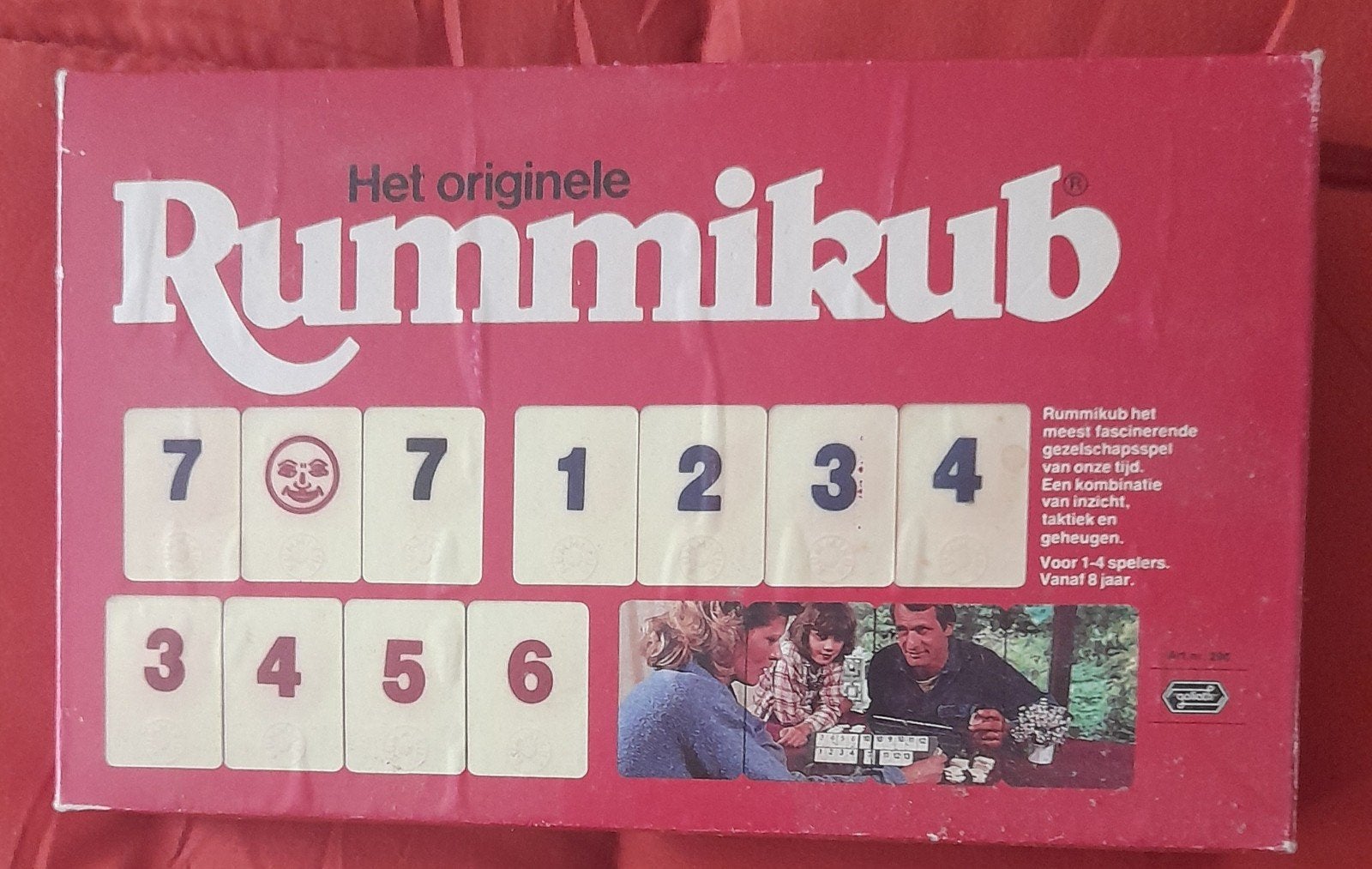 Het originele Rummikub gezelschapsspel, Een of twee spelers, Ophalen, Gebruikt, Goliath