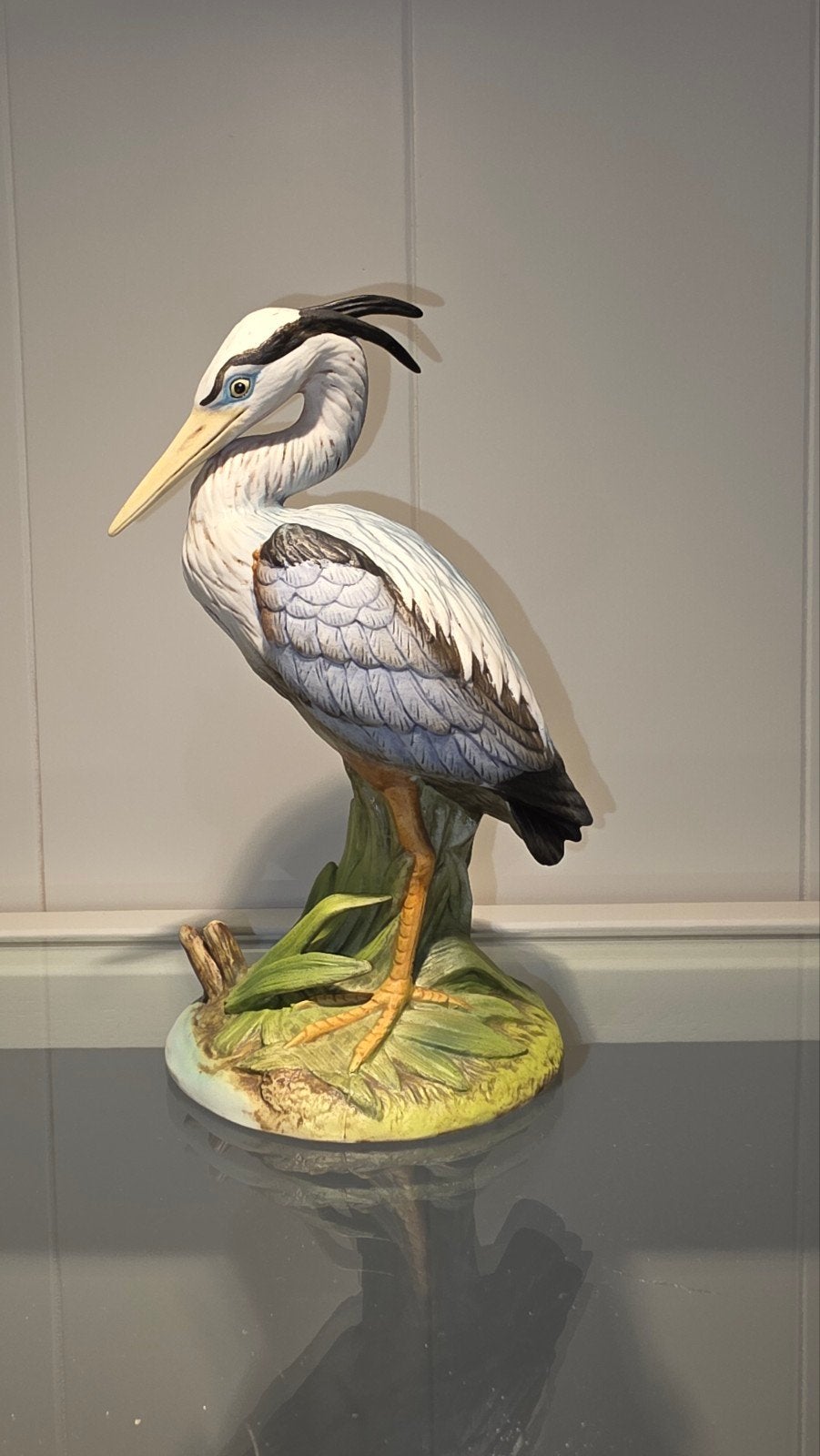 Akita vogel Blue Heron  Blauwe Reiger, Ophalen of Verzenden, Zo goed als nieuw, Dier