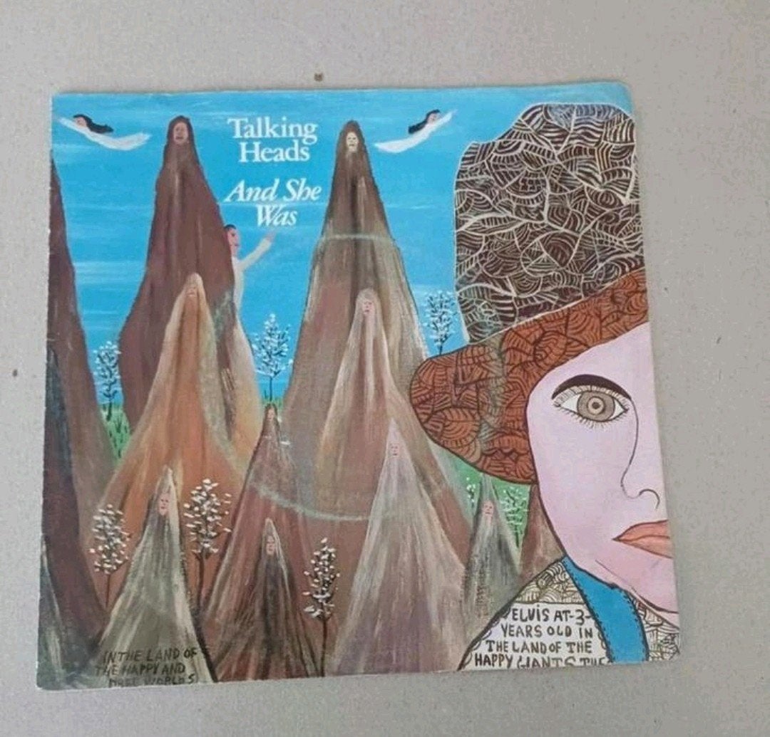 Talking Heads  - And She Was, Gebruikt, 7 inch, Ophalen of Verzenden, Pop