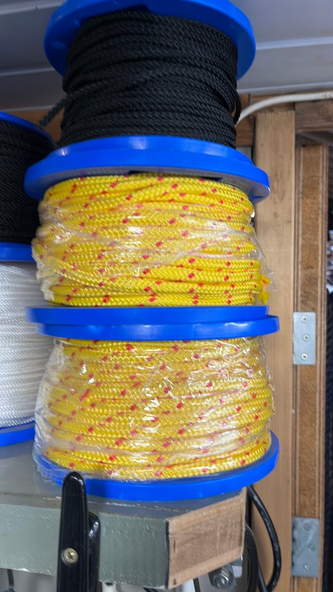 Rol 50 meter 7 mm dik gevlochten touw, Ophalen of Verzenden, Nieuw, Lijn of Blok