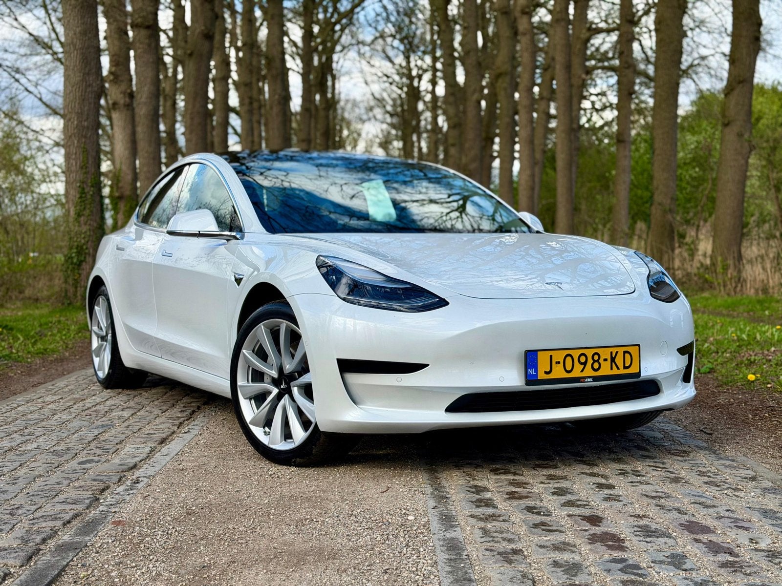 Tesla Model 3 ‘20, BTW, FSD standard range SOH 91.3%, Auto's, Tesla, Particulier, Model 3, Elektrisch, Sedan, Automaat, Origineel Nederlands