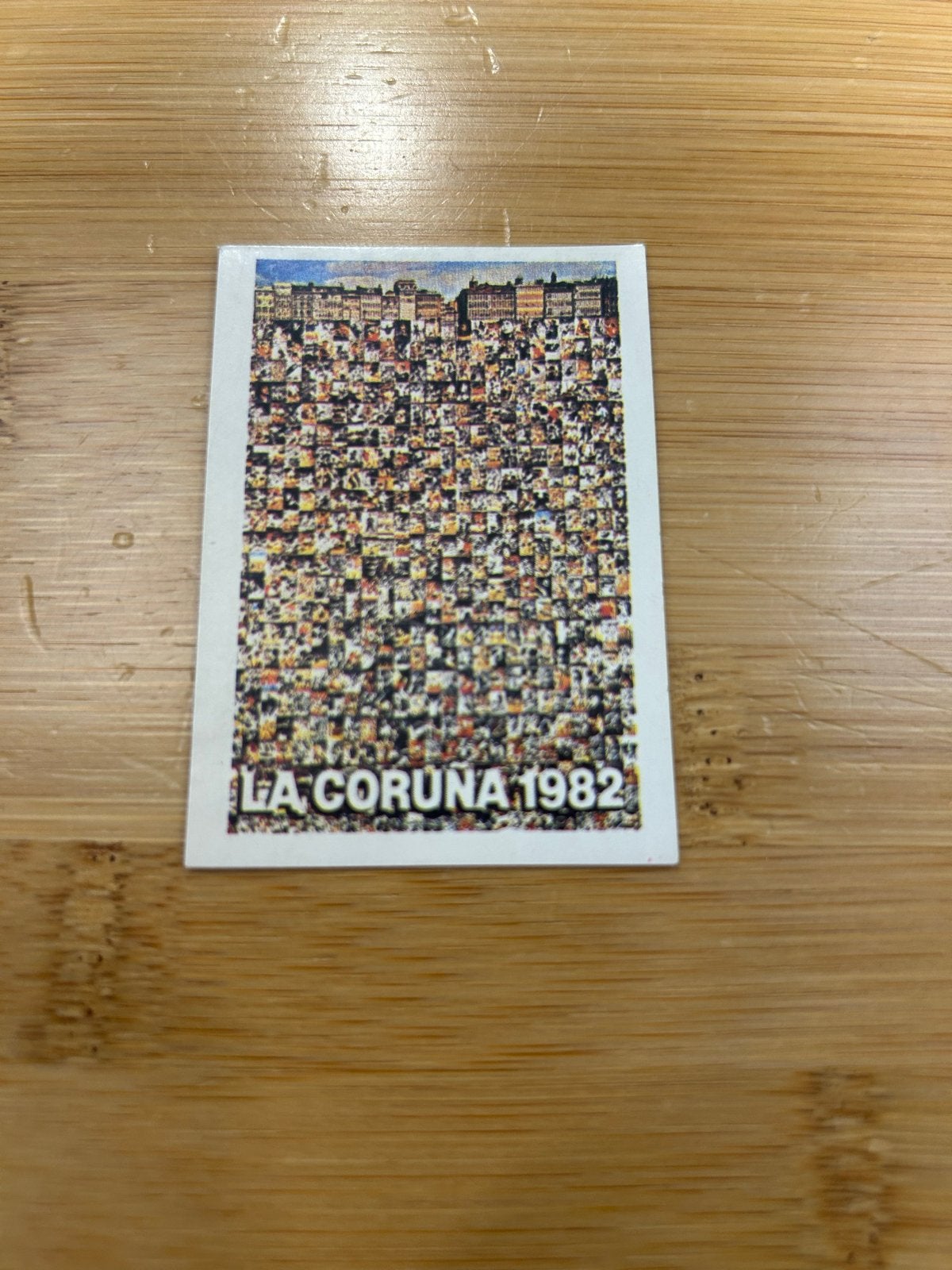 Panini España 82 Sticker - La Coruña 1982 - Nummer 9, Ophalen of Verzenden, Zo goed als nieuw, Sticker
