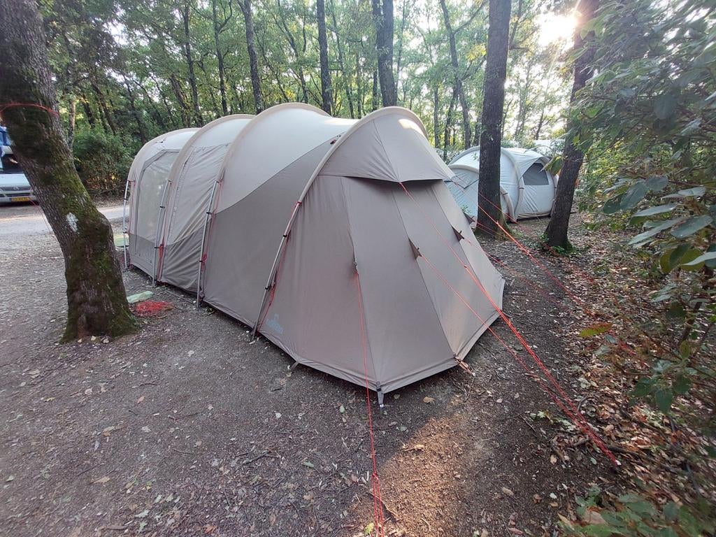Nomad Dogon Air (twill) 4+2. Mooie tunneltent met stahoogte., Ophalen