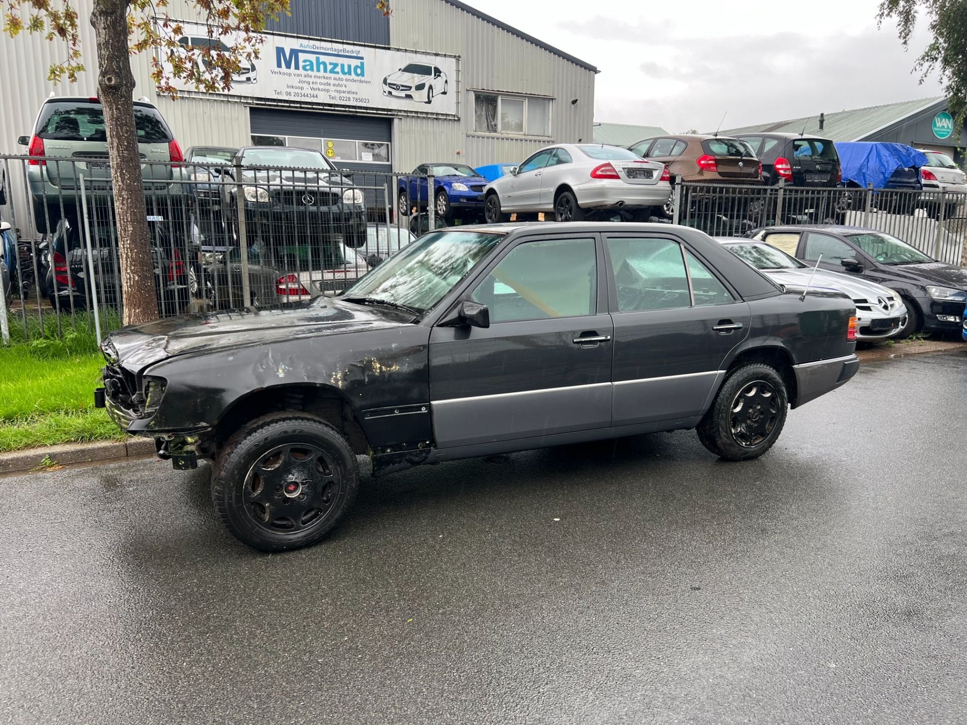 mercedes w124 Grijs demontage sloop onderdelen, Gebruikt, Mercedes-Benz AG, Mercedes-Benz, Ophalen of Verzenden
