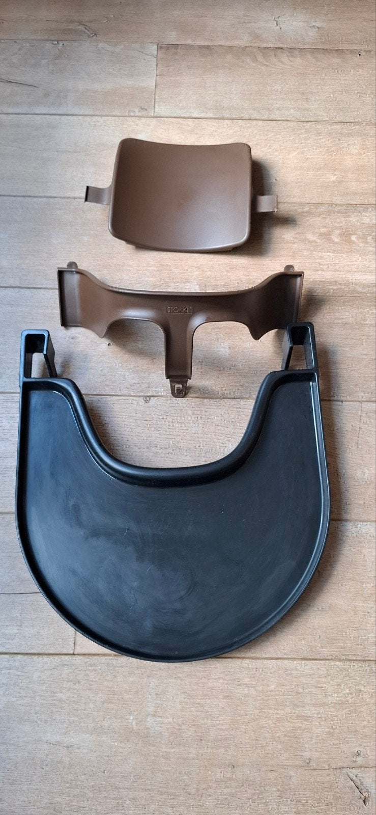 Stokke Tripp Trapp Baby Set met eetblad, Ophalen, Gebruikt, Meegroeistoel, Afneembaar eetblad