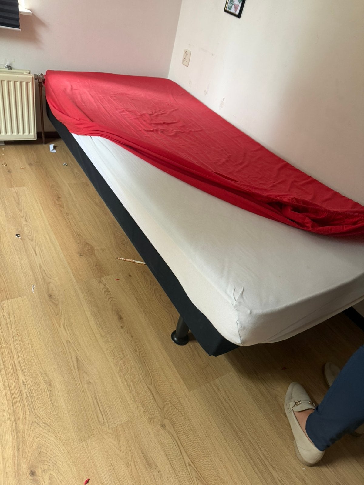 Kinderbed, Ophalen, Zo goed als nieuw, Eenpersoons, 90 cm