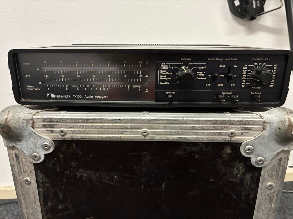 Nakamichi T-100 Audio analyzer, Muziek en Instrumenten, Ophalen of Verzenden, Zo goed als nieuw, 100 watt of meer