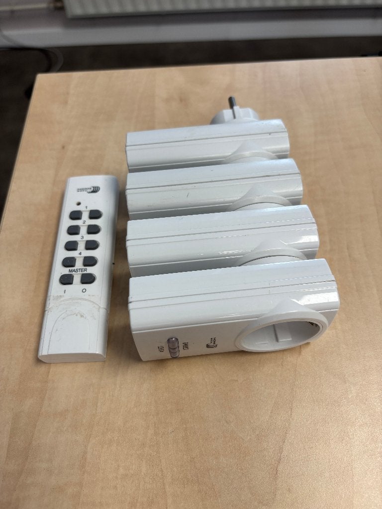 Home easy schakelaar dimmer set 4 st. incl afstandsbediening, Doe-het-zelf en Verbouw, Ophalen of Verzenden, Gebruikt, Dimmer