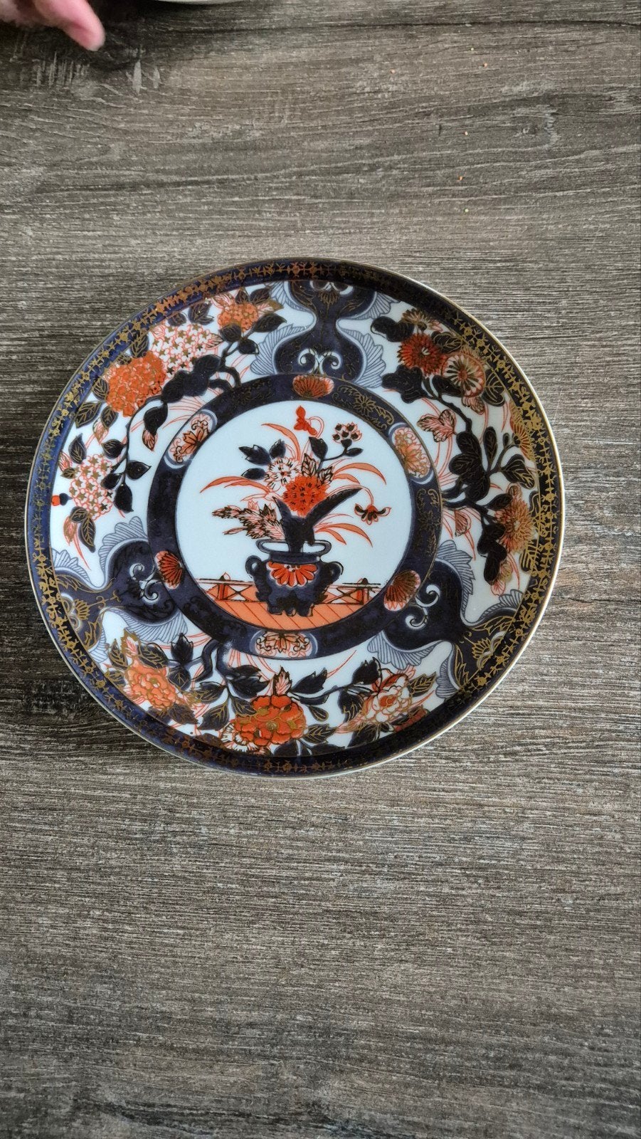 Set van 3 Vintage Saji Japanse Fine China Borden, Antiek en Kunst, Ophalen of Verzenden