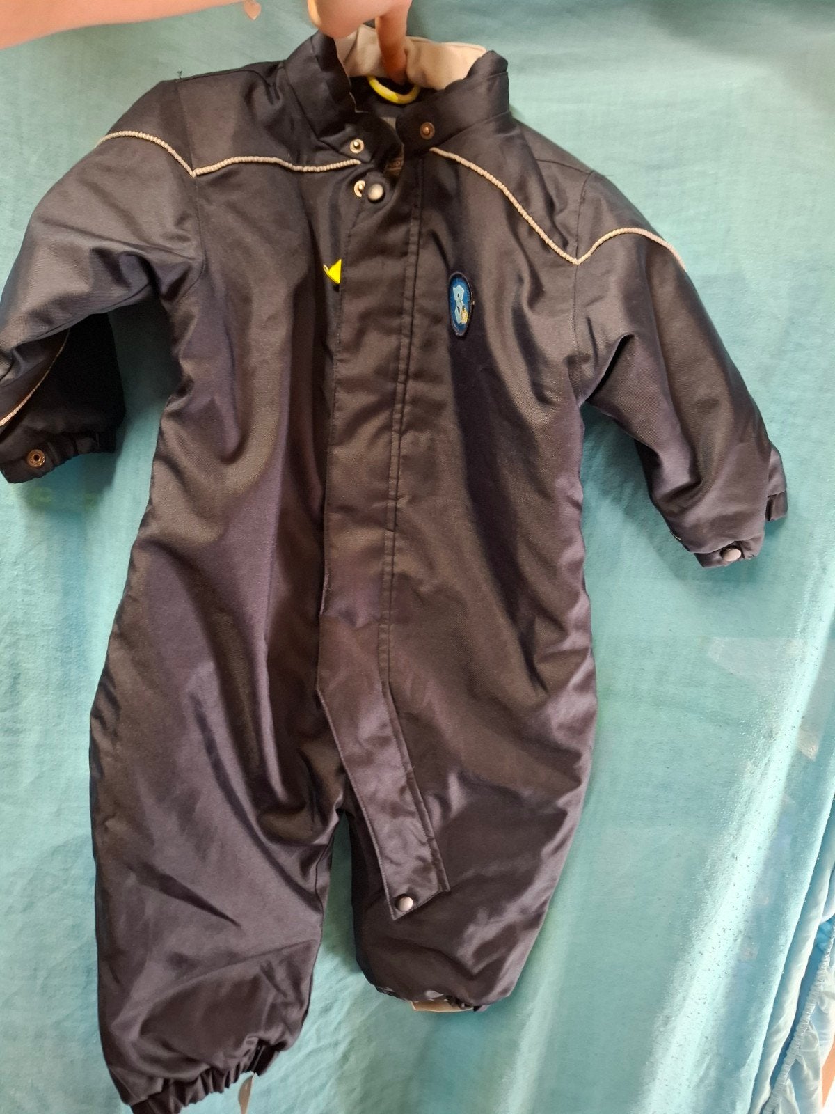 Donkerblauw skipak color kids, maat 80/86, Kinderen en Baby's, Ophalen of Verzenden, Zo goed als nieuw, Jongetje of Meisje, Pakje
