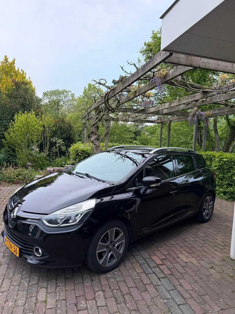 Renault Clio Energy TCe 90pk S&S 2014 Zwart, Auto's, Voorwielaandrijving, 898 cc, Zwart, Origineel Nederlands