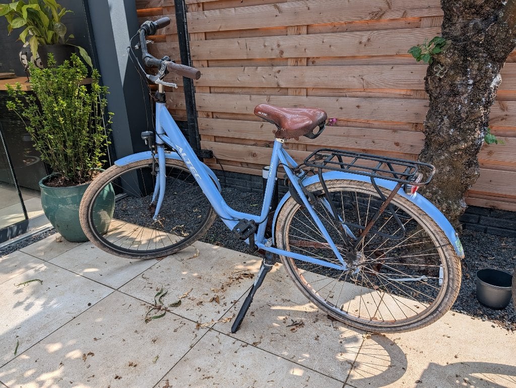 Altec Damesfiets, Gebruikt, Velgrem, 47 tot 50 cm, Versnellingen
