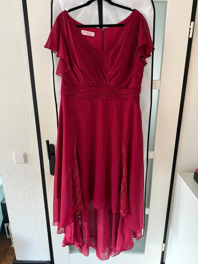 JJ’s House avondjurk te koop, Kleding | Dames, Maat 42/44 (L), Ophalen of Verzenden, Zo goed als nieuw, Rood