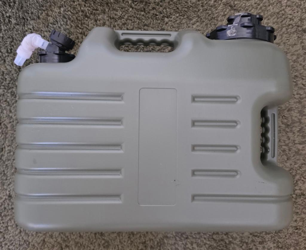 Groene Jerrycan watertank 18 liter met kraantje, Ophalen of Verzenden