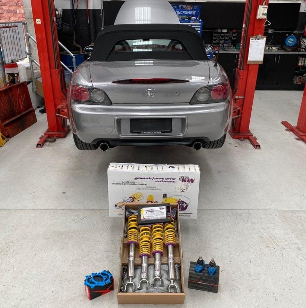 KW V2 schroefset verlaging - Honda S2000, Ophalen of Verzenden