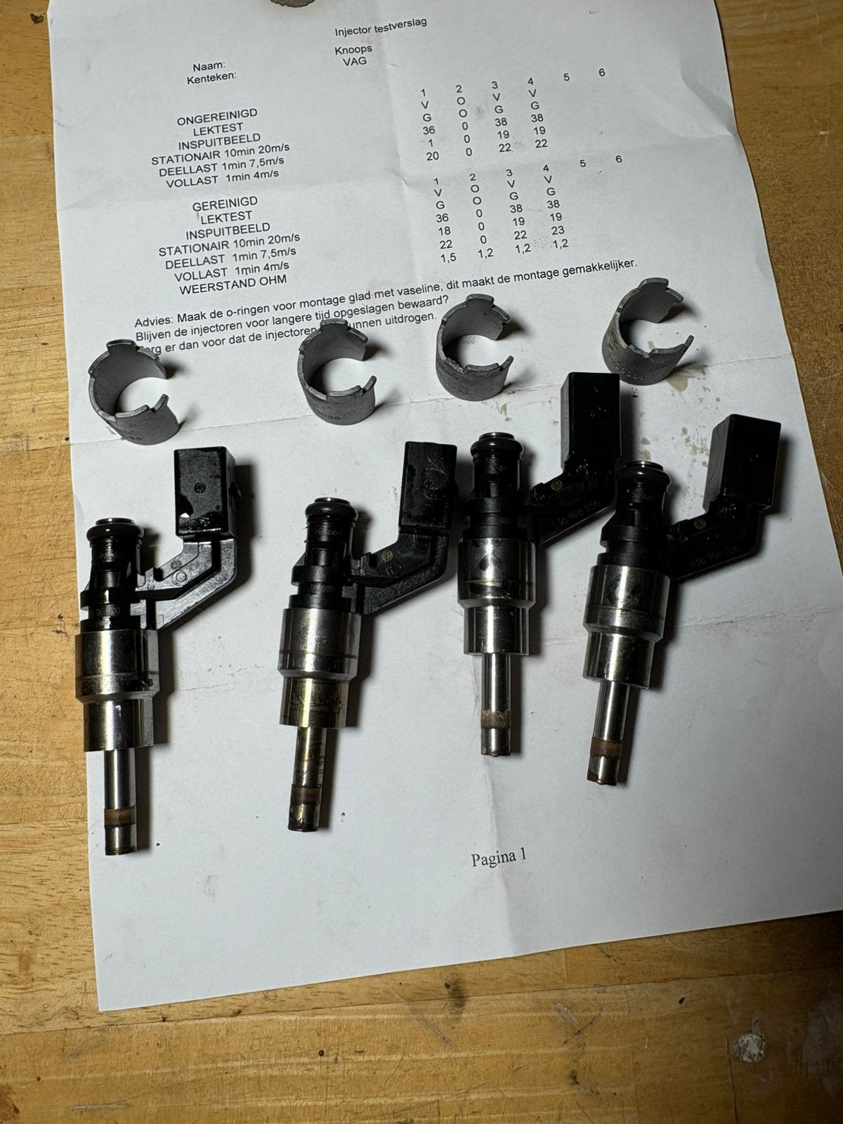 1.6 FSI - BAD - 036 906 036 - Injectoren VW/Audi, Ophalen of Verzenden, Volkswagen