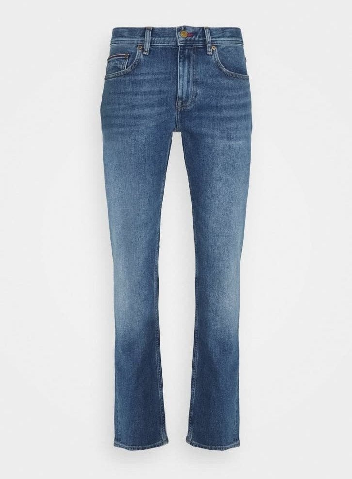 Tommy Hilfiger Straight Leg jeans W34 L34, blauw, nieuwstaat, Blauw, Tommy Hilfiger, Nieuw, Ophalen of Verzenden