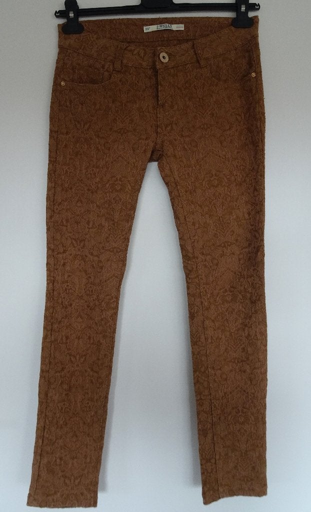 STRETCH BROEK VAN J WELLY MAAT 38, Maat 38/40 (M), Bruin, J WELLY, Ophalen of Verzenden