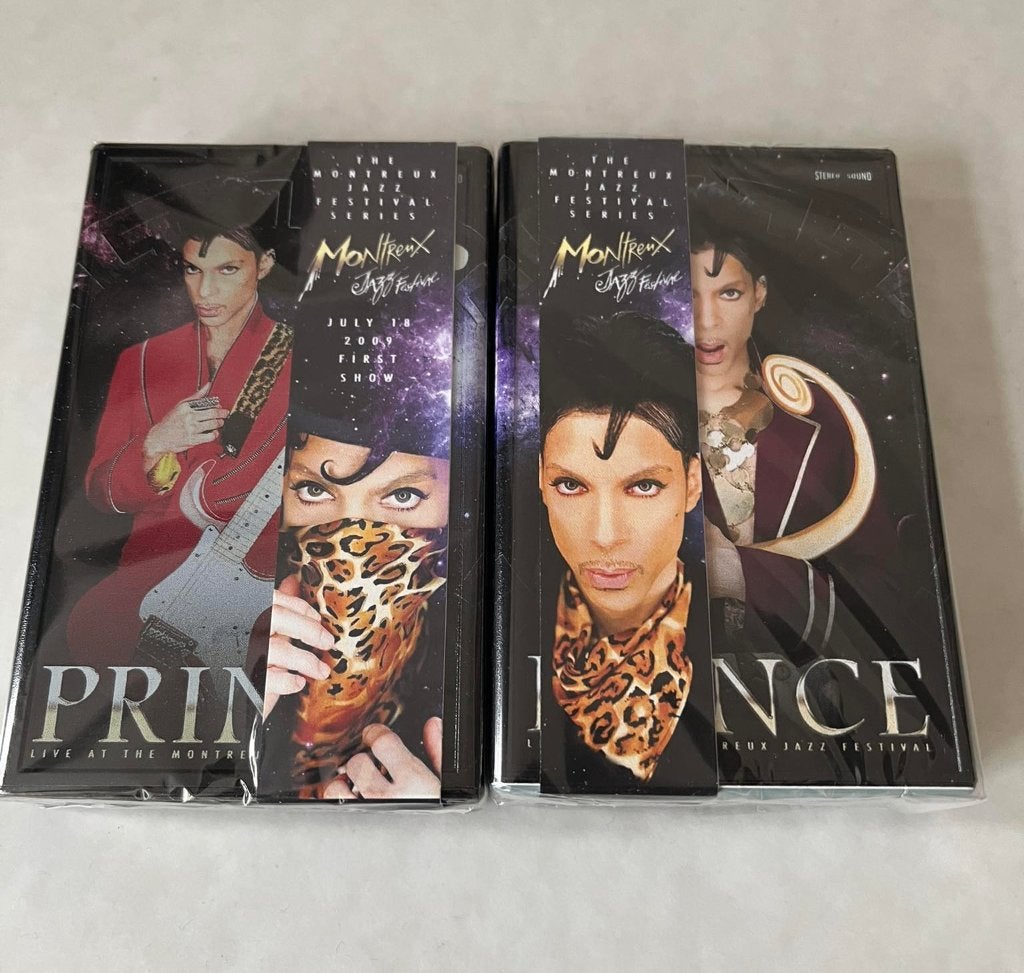 Prince - Montreux 2009 TAPE SET (2 Shows) Early & Late Show, Pop, Ophalen of Verzenden, Speciale editie, Nieuw in verpakking