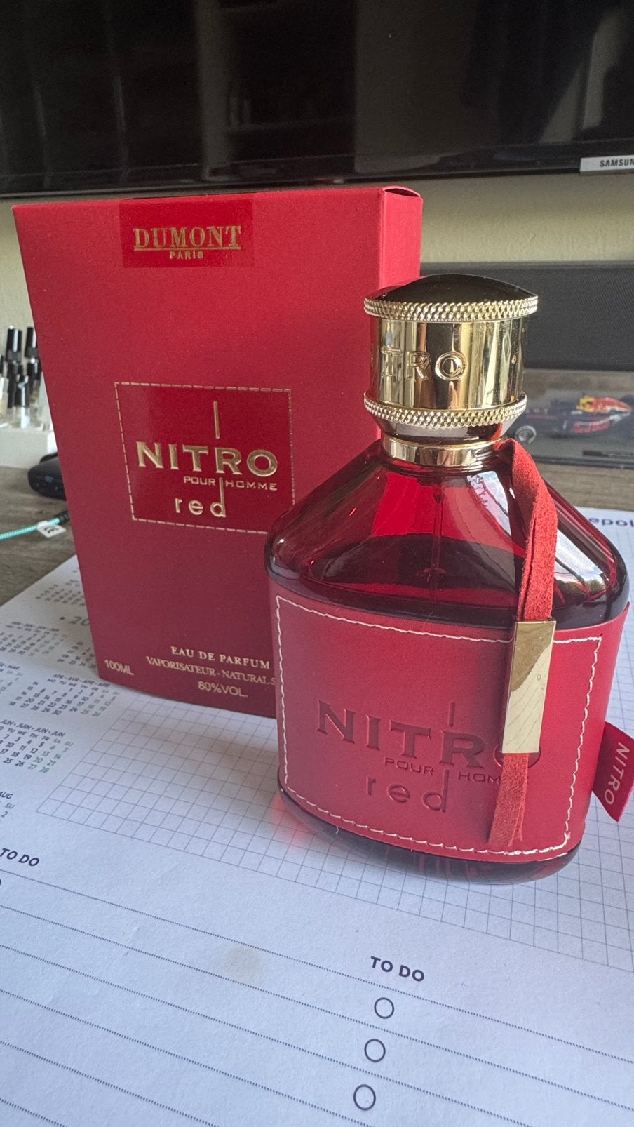 Dumont Nitro red, Ophalen of Verzenden, Zo goed als nieuw