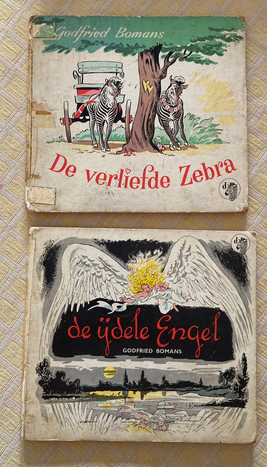 Godfried Bomans. 2 prentenboeken, Ophalen of Verzenden, Gelezen, Prentenboek