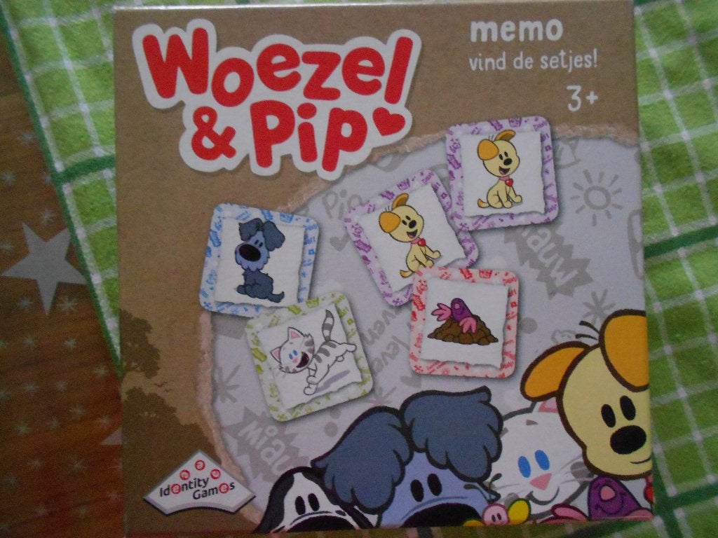 Woezel en Pip memo vind de setjes Memory, Ophalen, Gebruikt