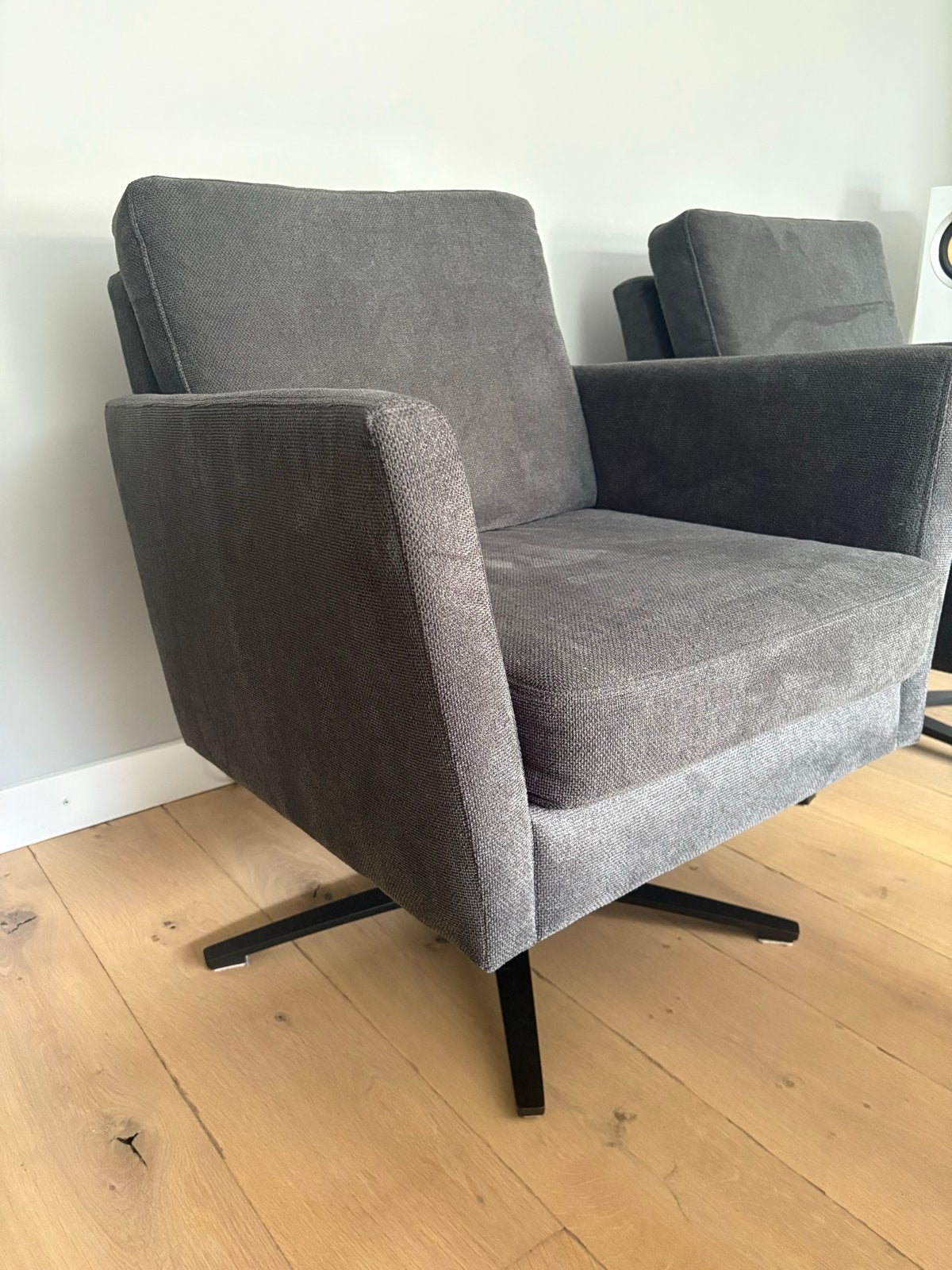 2x Trendhopper Fauteuil Orléans, Huis en Inrichting, Fauteuils, Ophalen, 75 tot 100 cm, Zo goed als nieuw, Stof