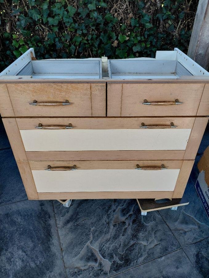 ladeblok keuken, Huis en Inrichting, Keuken | Keukenelementen, Ophalen, Gebruikt, Meerkleurig, 50 tot 100 cm