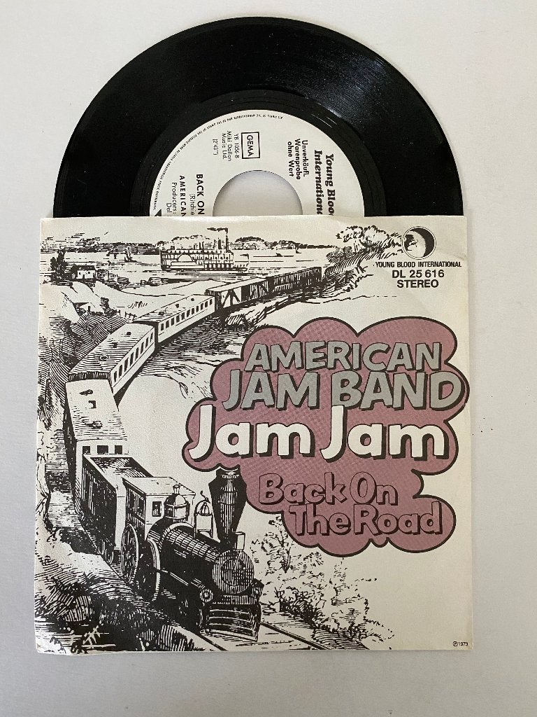 American Jam Band – Jam Jam, 7 inch, Zo goed als nieuw, Fotohoes, Ophalen of Verzenden