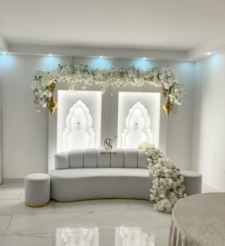 HUUR: Henna Taqlidi verloving nikkah stage, Ophalen of Verzenden, Zo goed als nieuw, Overige
