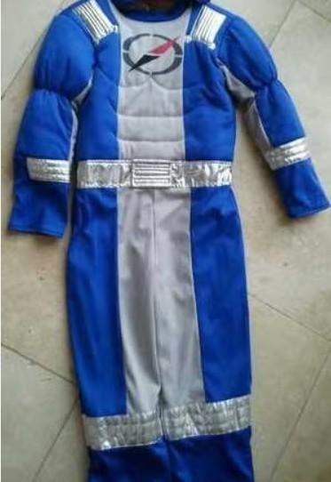 Power Ranger outfit mt 98 / 110, Kinderen en Baby's, Carnavalskleding en Verkleedspullen, Ophalen of Verzenden, Gebruikt, 110 t/m 116