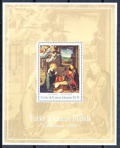 Turks & Caicos eilanden 1991 M1046 blok 112 pf., Ophalen of Verzenden, Postfris, Midden-Amerika