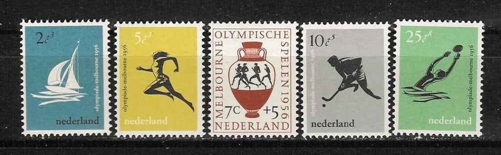 Nl 676-680 postfris, Ophalen of Verzenden, Na 1940, Postfris
