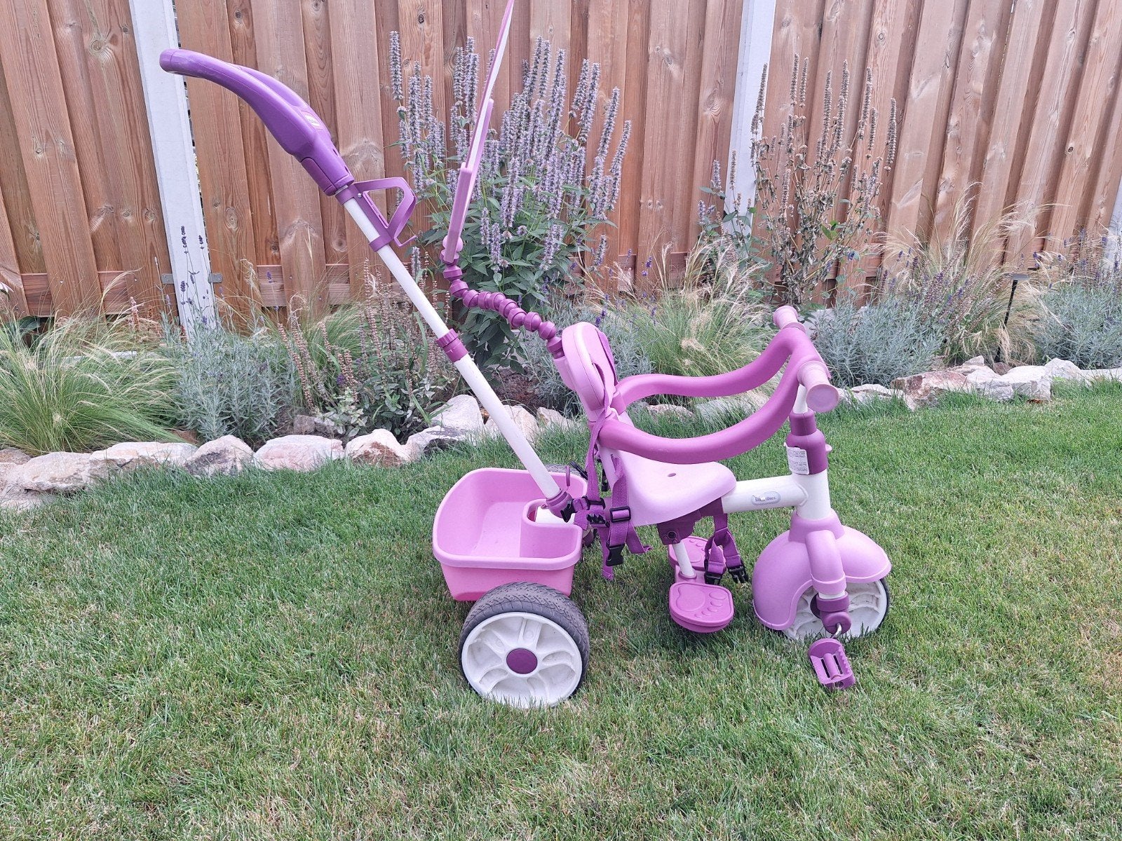 Little Tikes 4 in 1 driewieler roze, Ophalen, Terugtraprem, Gebruikt, Little Tikes