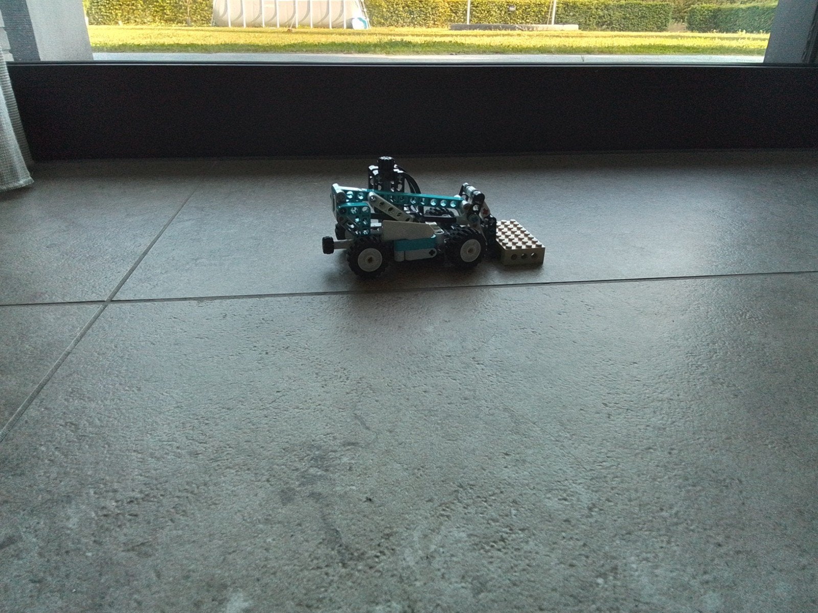 Lego Technic Mini verreiker - Zo goed als nieuw, Compleet, Lego, Ophalen of Verzenden, Zo goed als nieuw