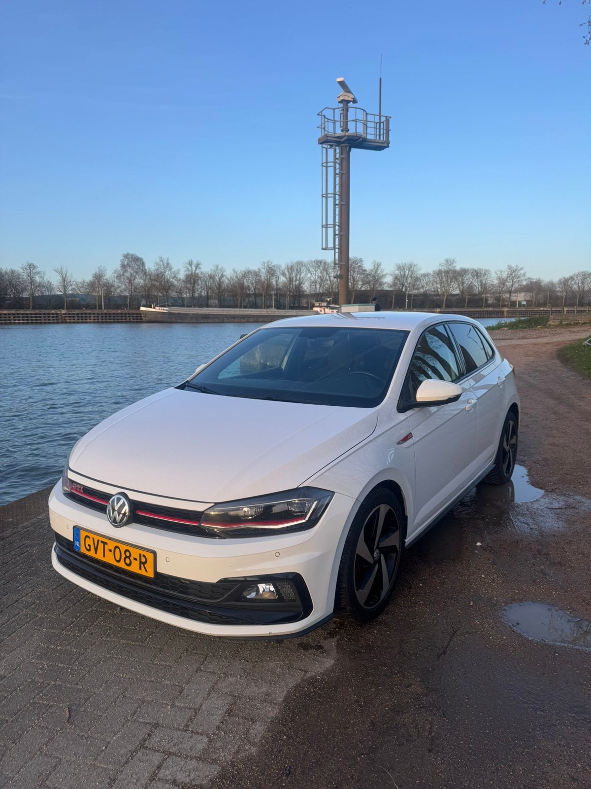 Volkswagen Polo 2.0 TSI 200pk 6-DSG 2019 Wit, Auto's, 4 cilinders, 1984 cc, Wit, 14 km/l