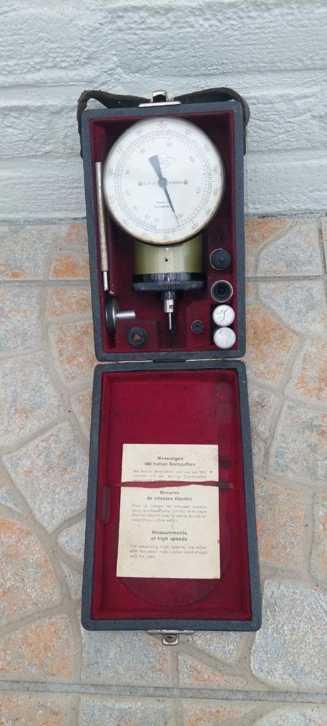 Vintage JAQUET Mechanische Tachometer - Zwitserland, Ophalen of Verzenden