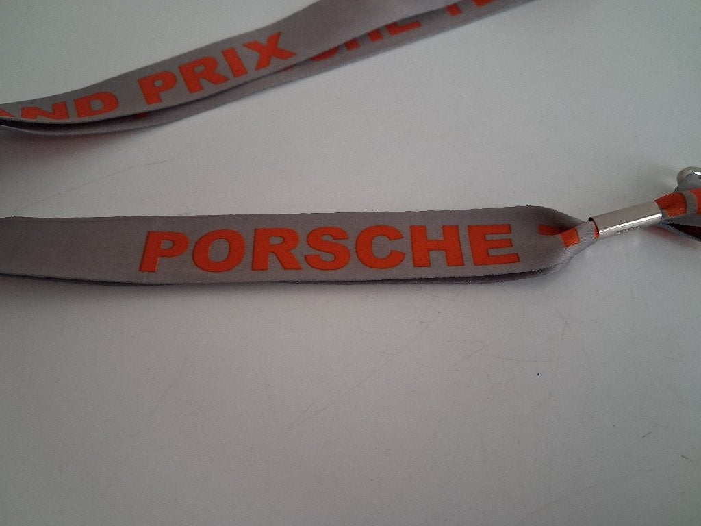 Zeldzaam Vintage Porsche Grand Prix Keycord-Lanyard '90/'00, Ophalen of Verzenden, Zo goed als nieuw, Auto's