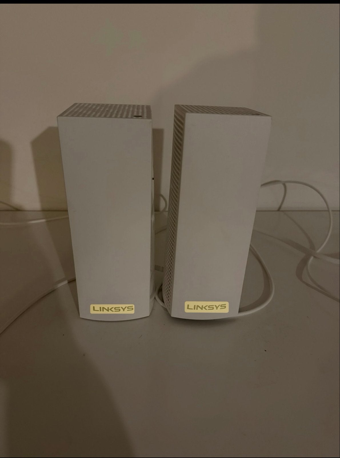 Linksys Velop WHW03 V2 Mesh WiFi Systeem (2 stuks), Computers en Software, Ophalen of Verzenden, Gebruikt, Router